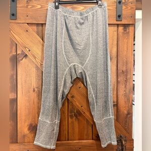 Free People Gray Track Pants